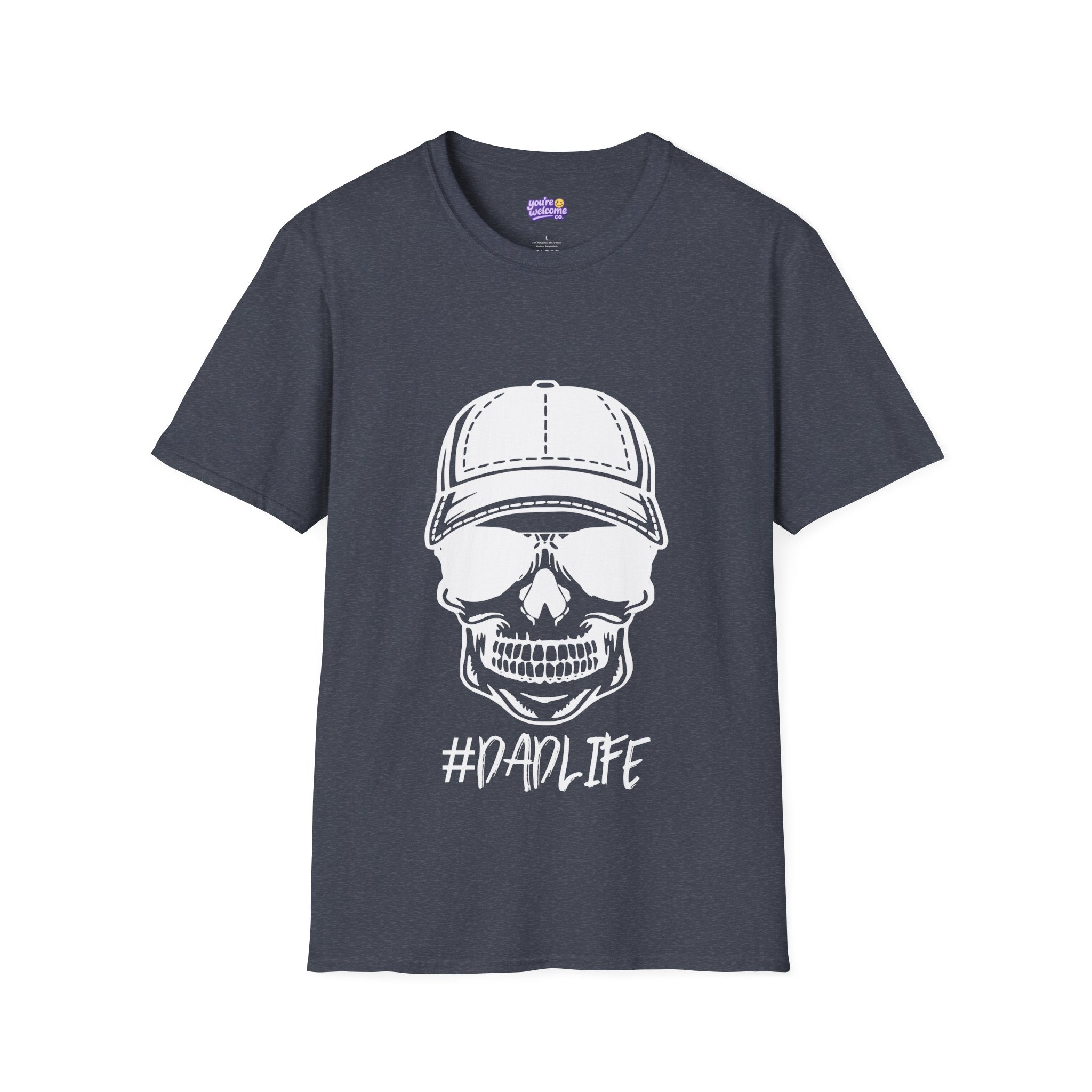 Dad Life Skull Graphic T-Shirt