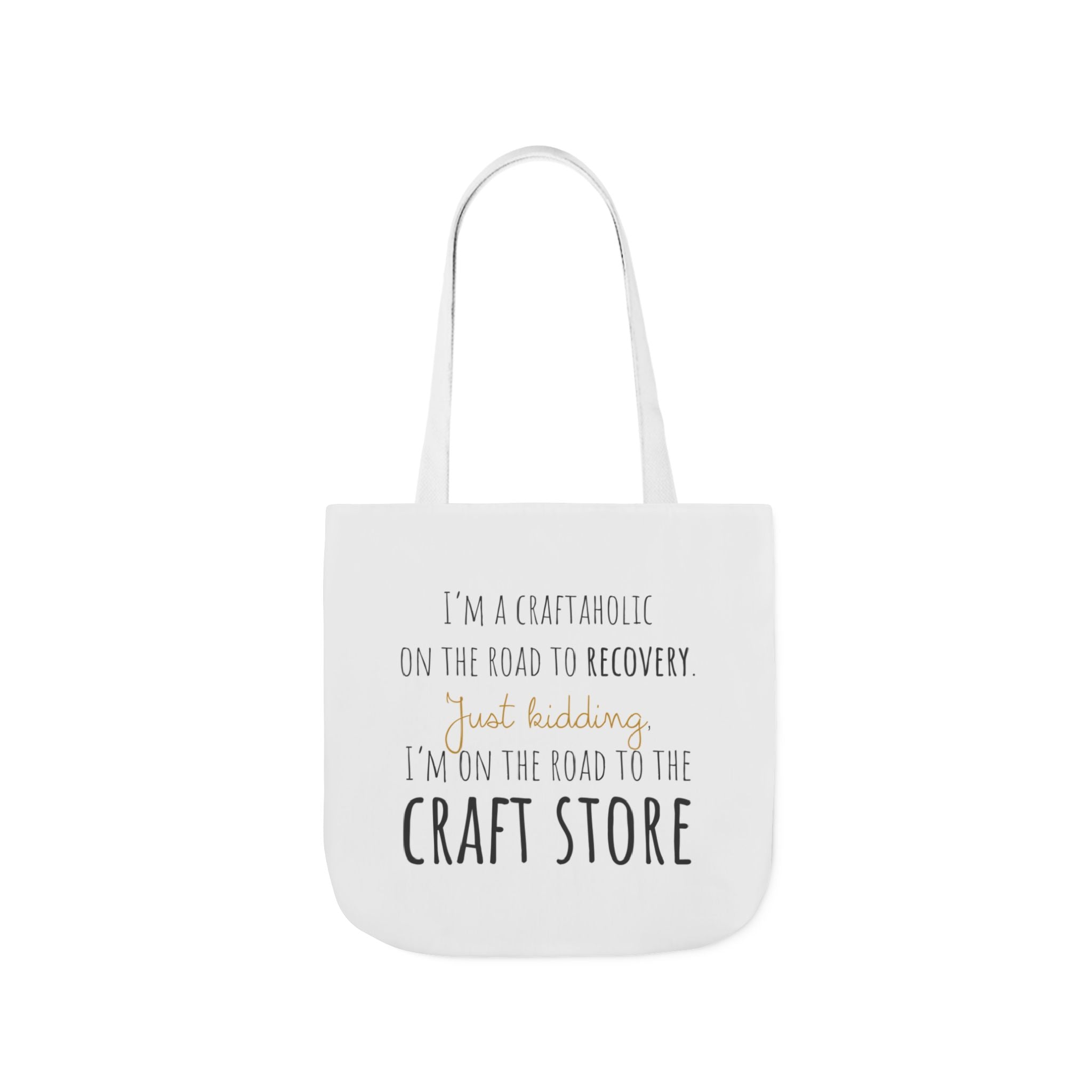 On the Road to the Craft Store Canvas Tote