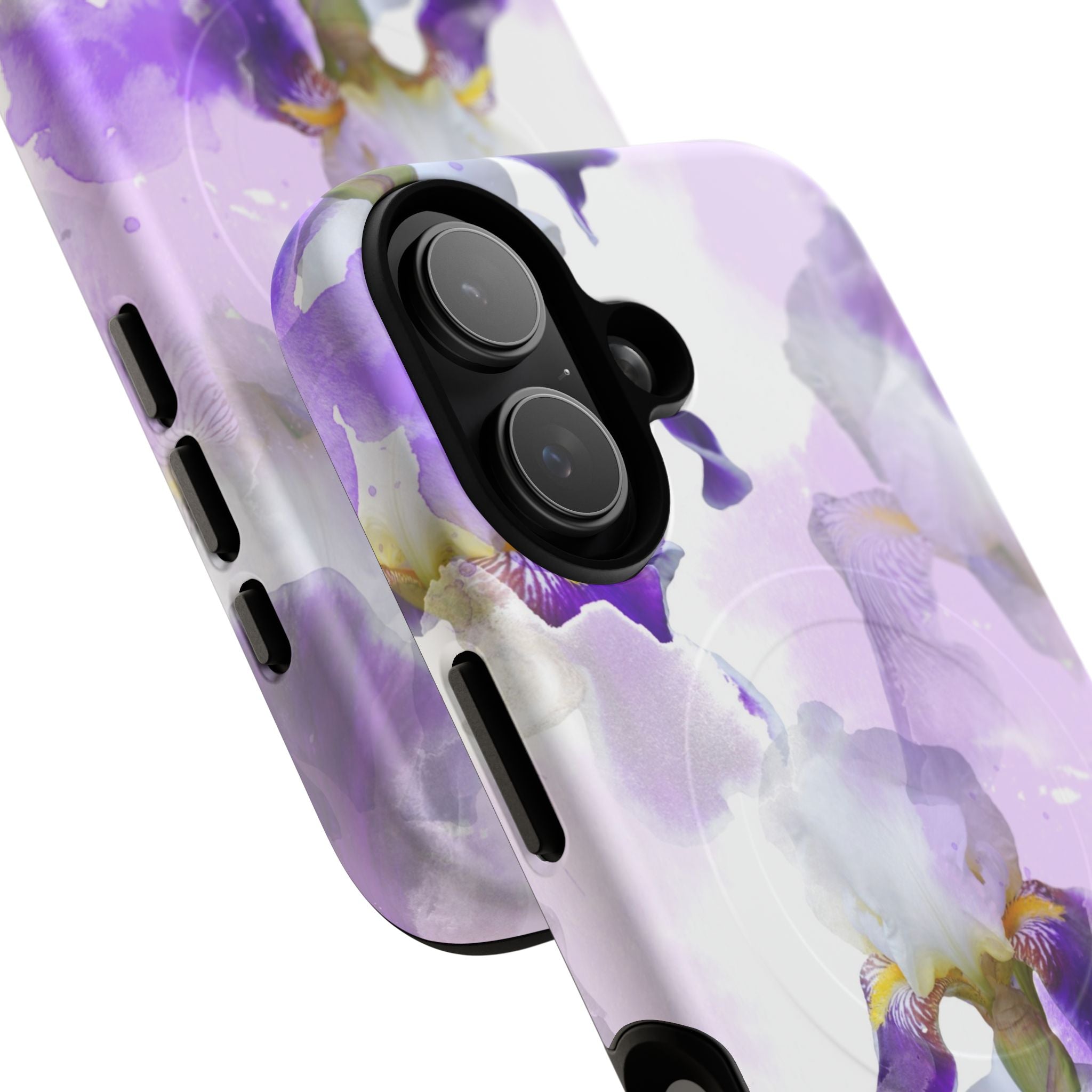 Lavender Watercolour Orchid Magnetic Tough Case