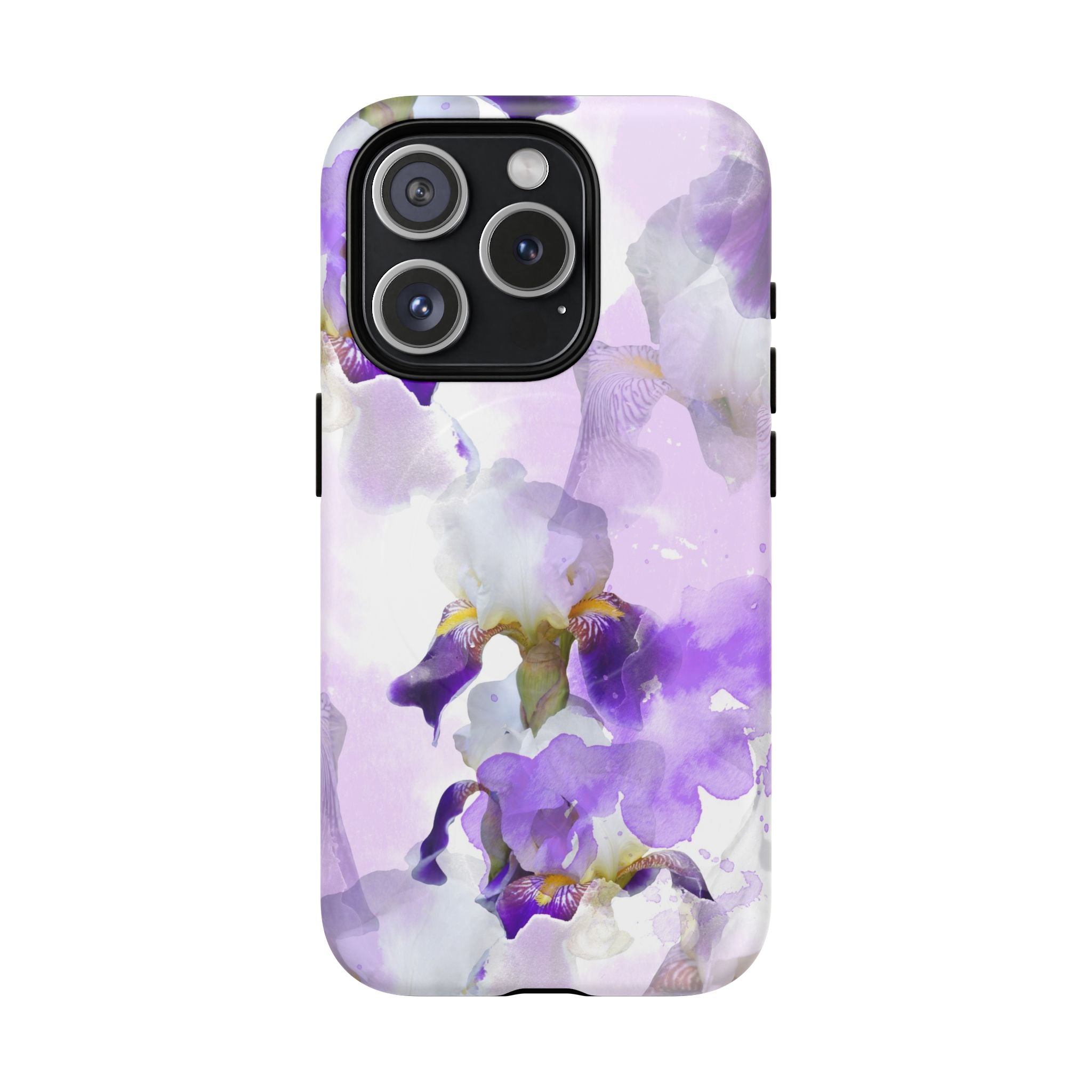 Lavender Watercolour Orchid Magnetic Tough Case