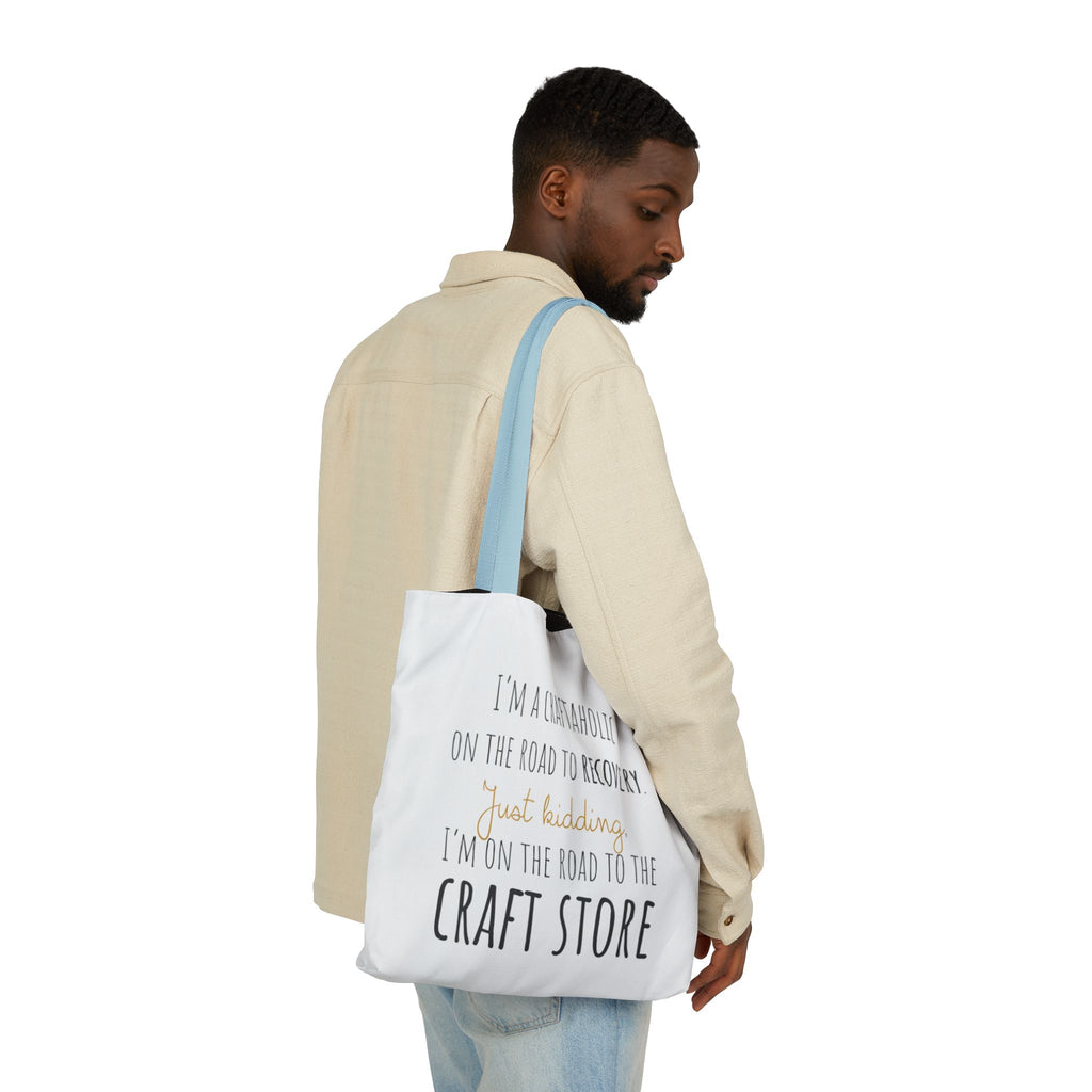 On the Road to the Craft Store Canvas Tote