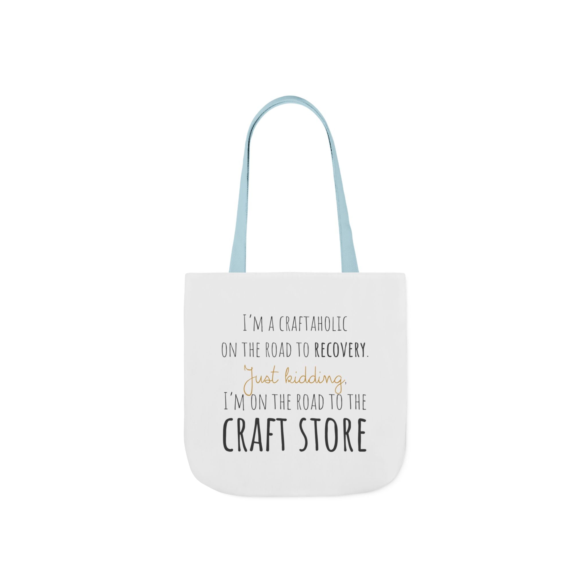 On the Road to the Craft Store Canvas Tote