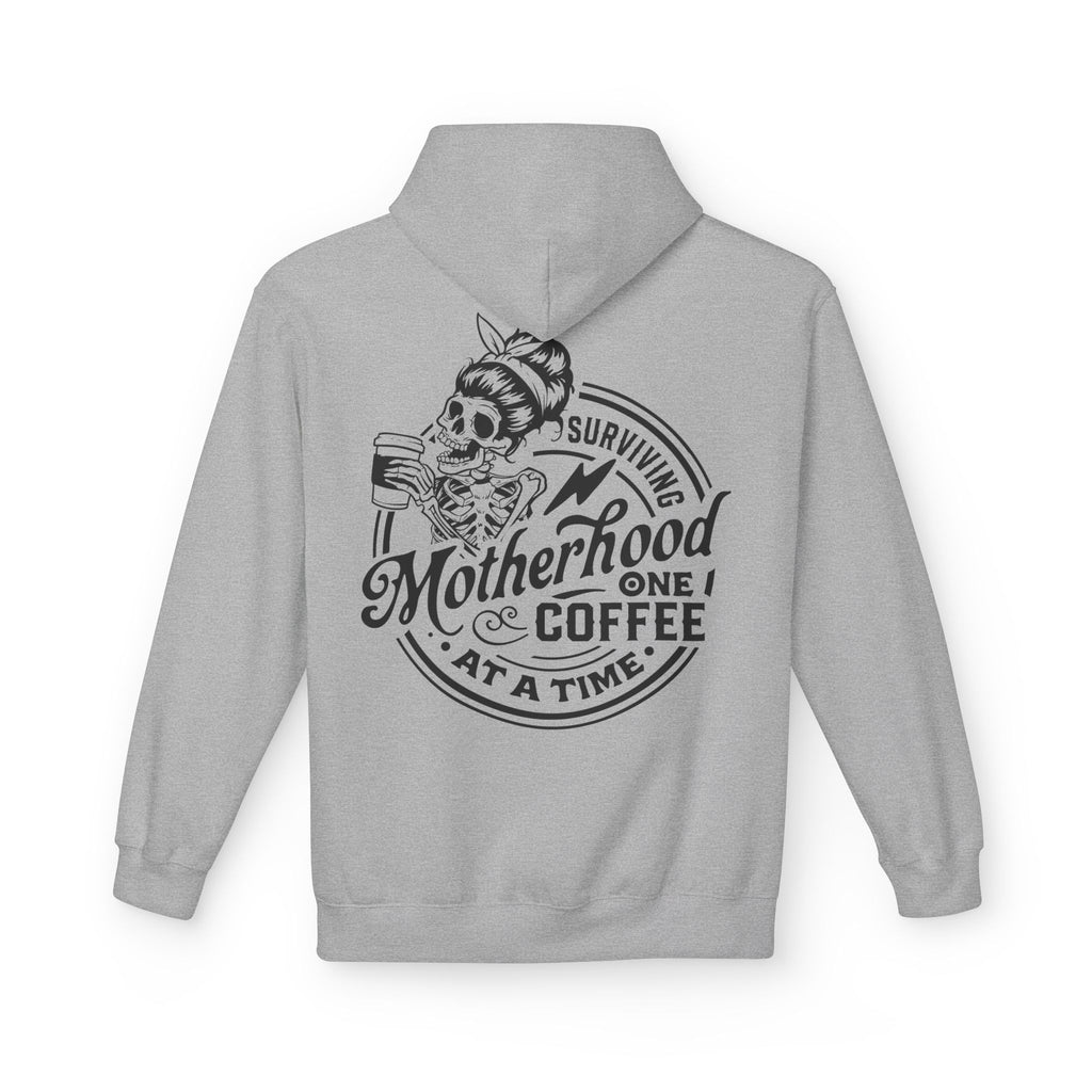 MotherSurviving Motherhood One Coffee at a Time Graphic Hoodie