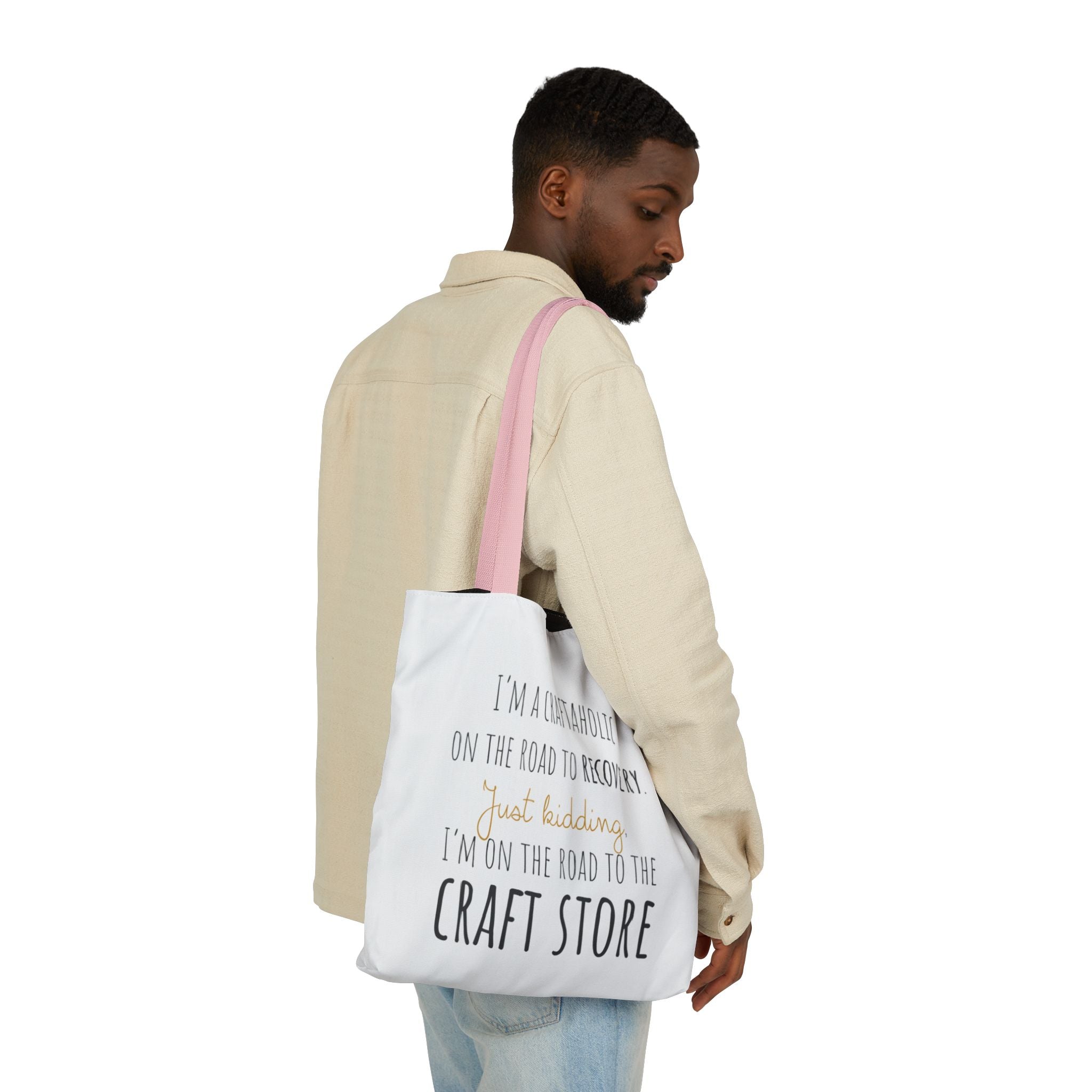 On the Road to the Craft Store Canvas Tote