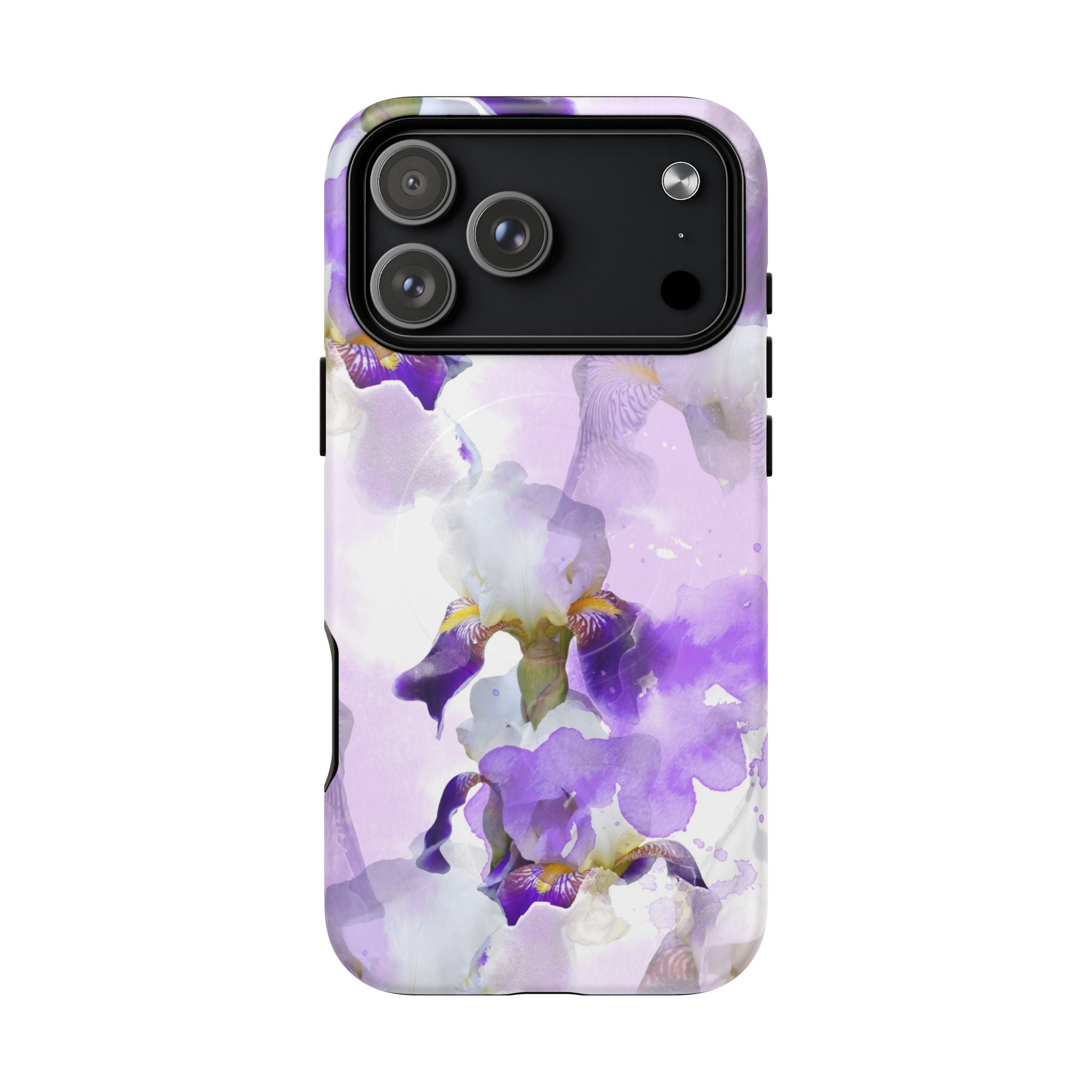 Lavender Watercolour Orchid Magnetic Tough Case