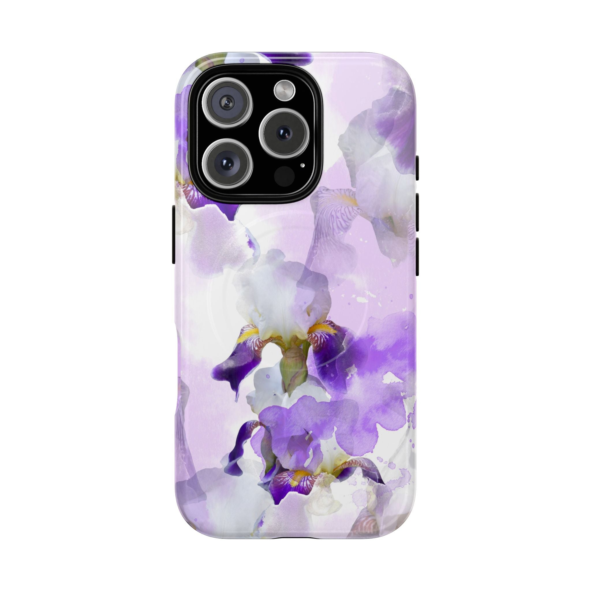 Lavender Watercolour Orchid Magnetic Tough Case