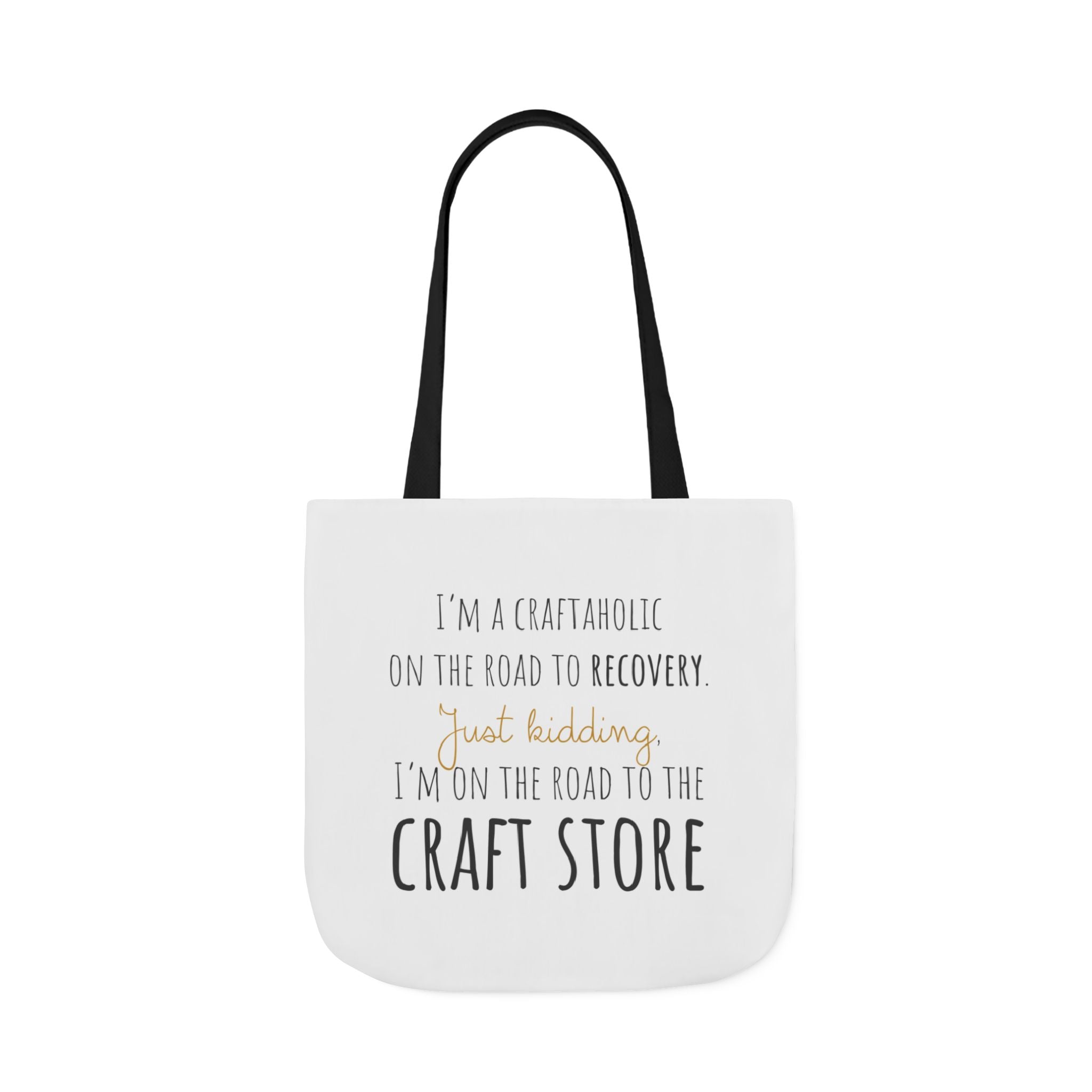 On the Road to the Craft Store Canvas Tote