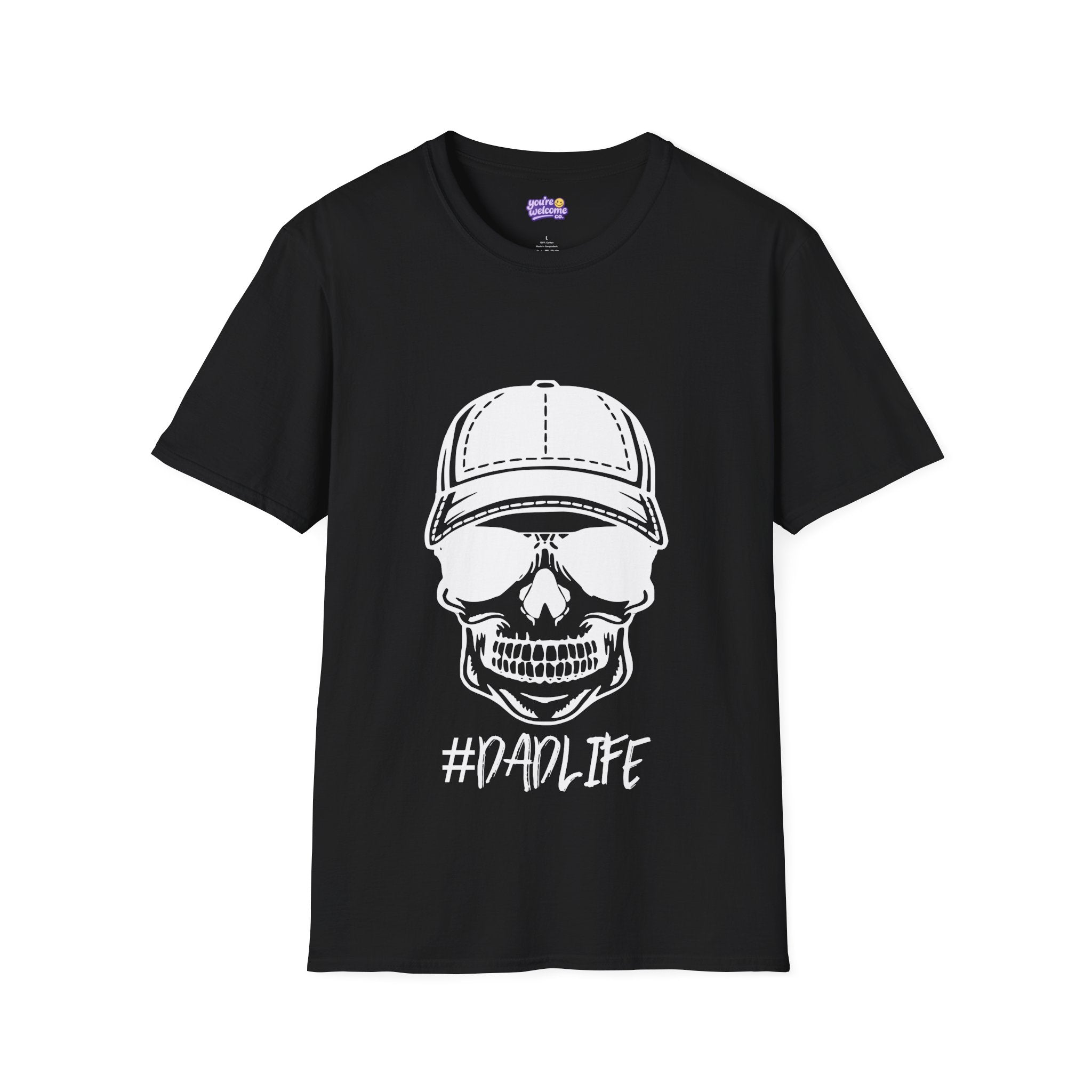 Dad Life Skull Graphic T-Shirt