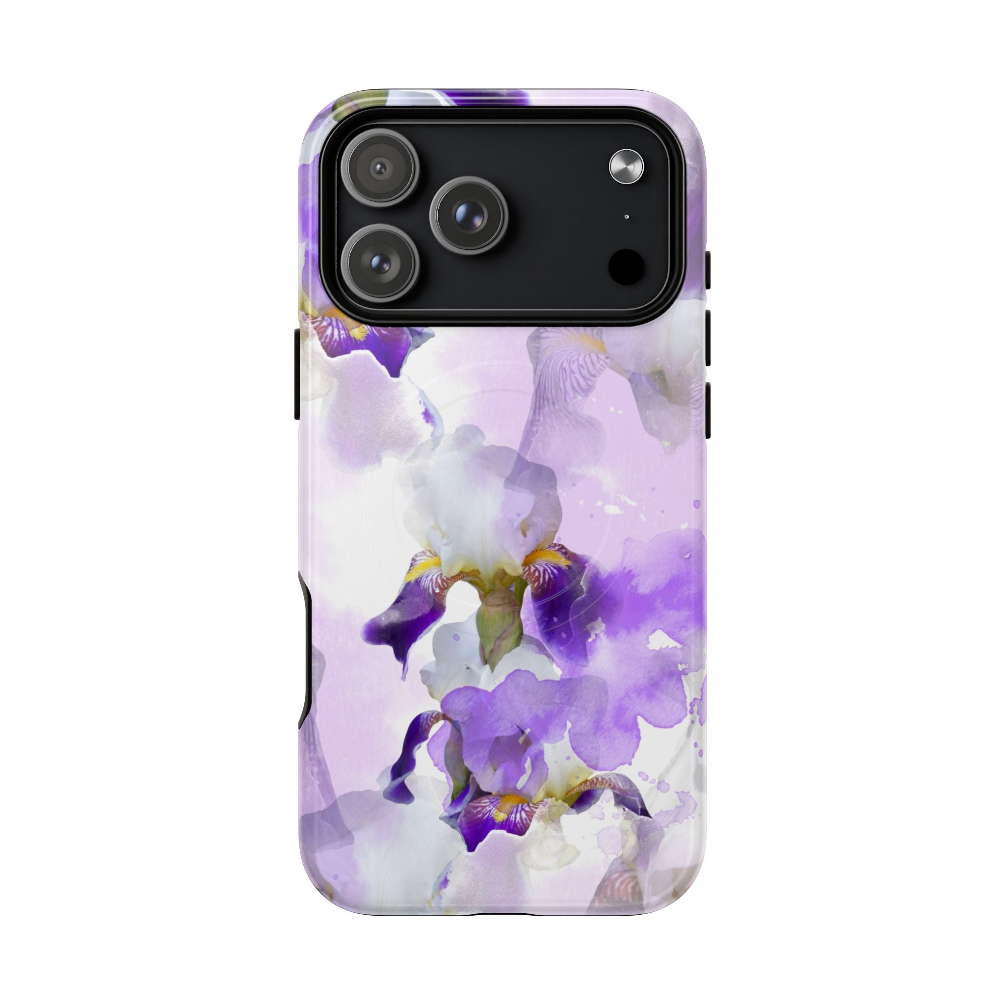 Lavender Watercolour Orchid Magnetic Tough Case