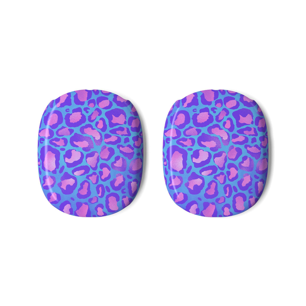 Purple Leopard AirPod Max Case