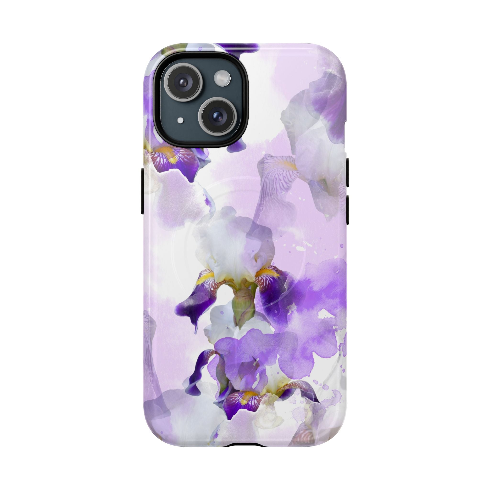 Lavender Watercolour Orchid Magnetic Tough Case