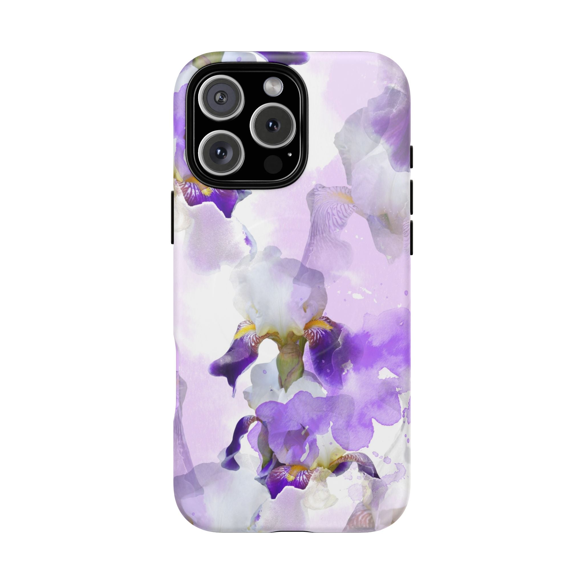 Lavender Watercolour Orchid Magnetic Tough Case