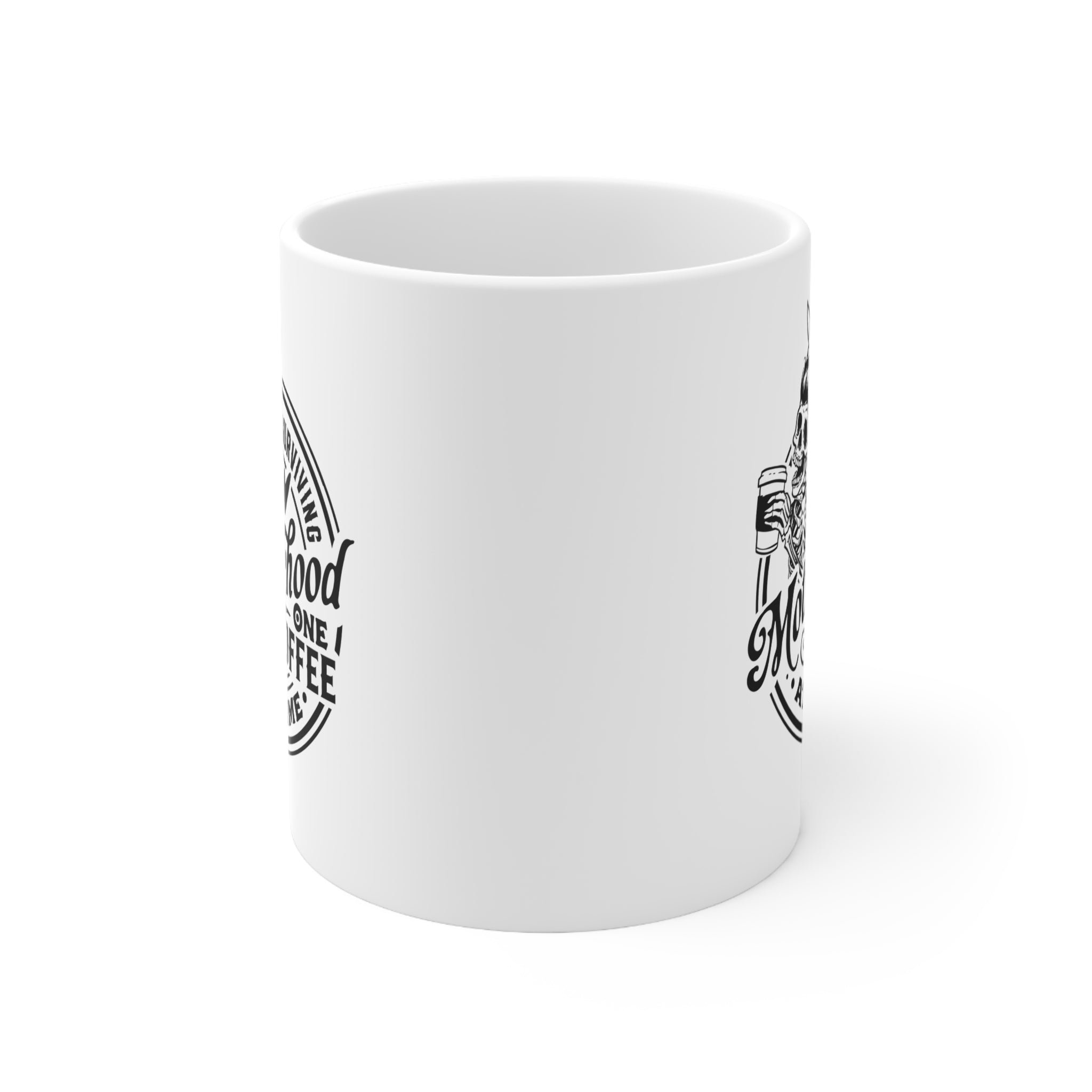 Surviving Motherhood One Coffee at a Time" Ceramic Mug