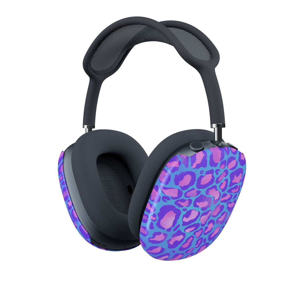 Purple Leopard AirPod Max Case
