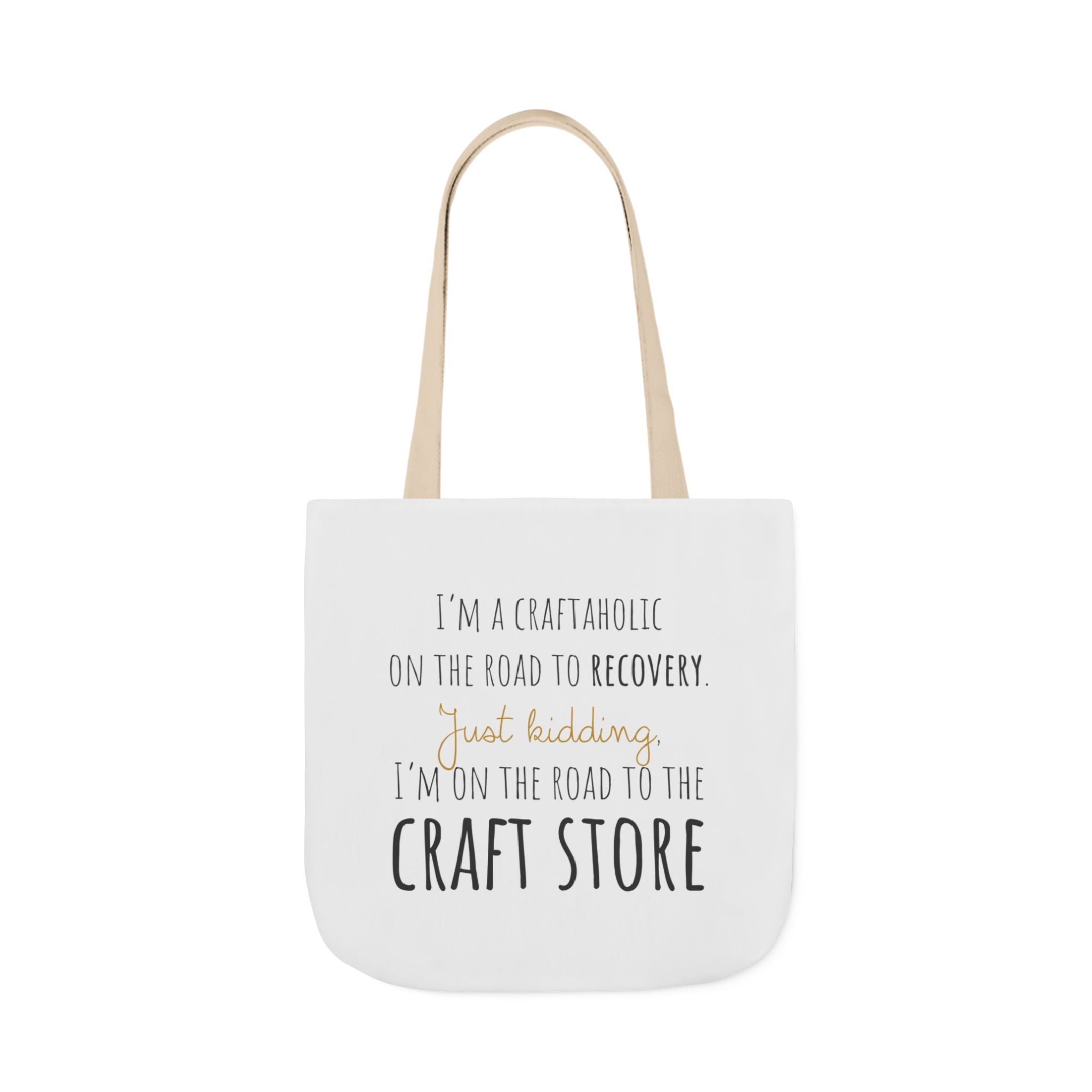 On the Road to the Craft Store Canvas Tote