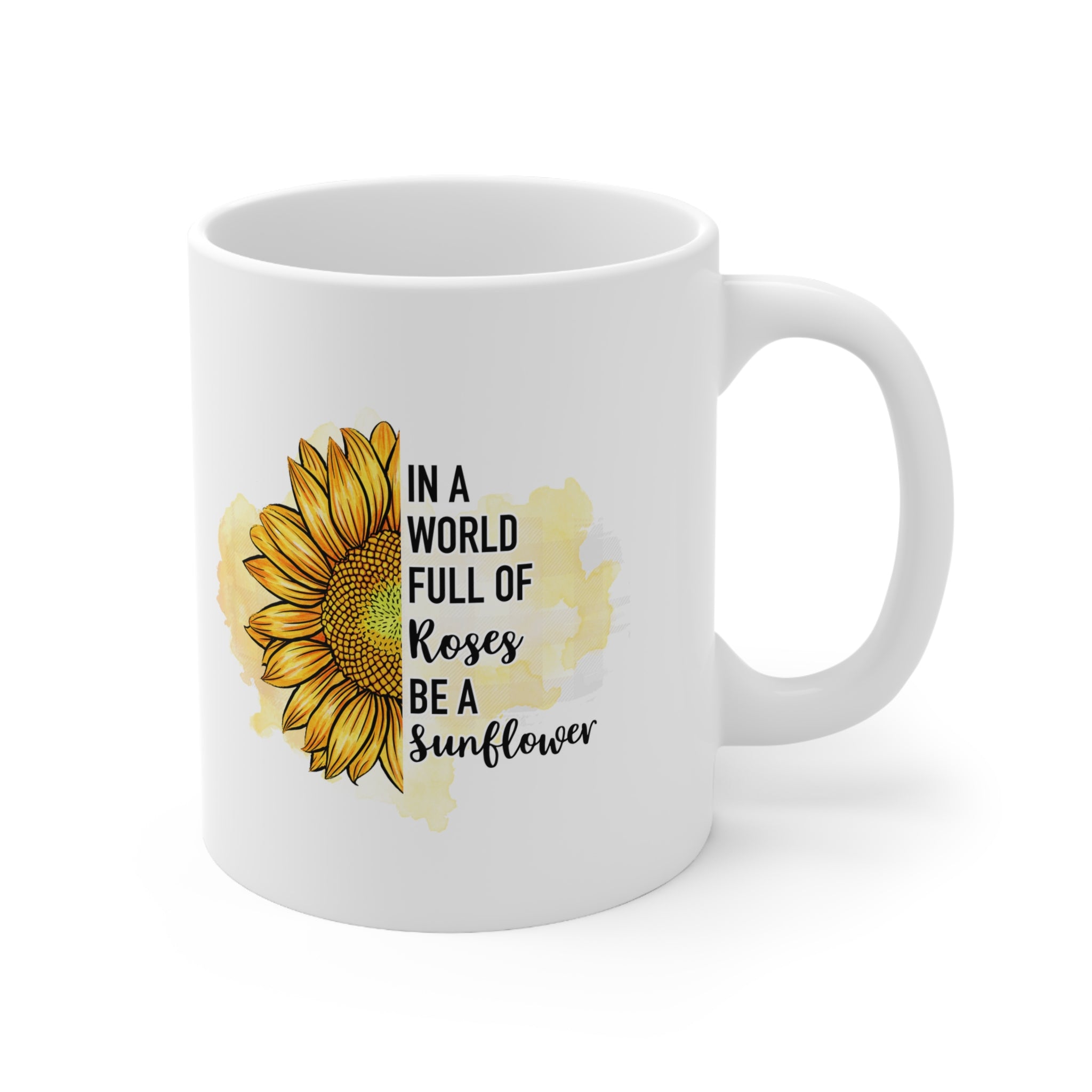 Be a Sunflower Ceramic Coffee Mug