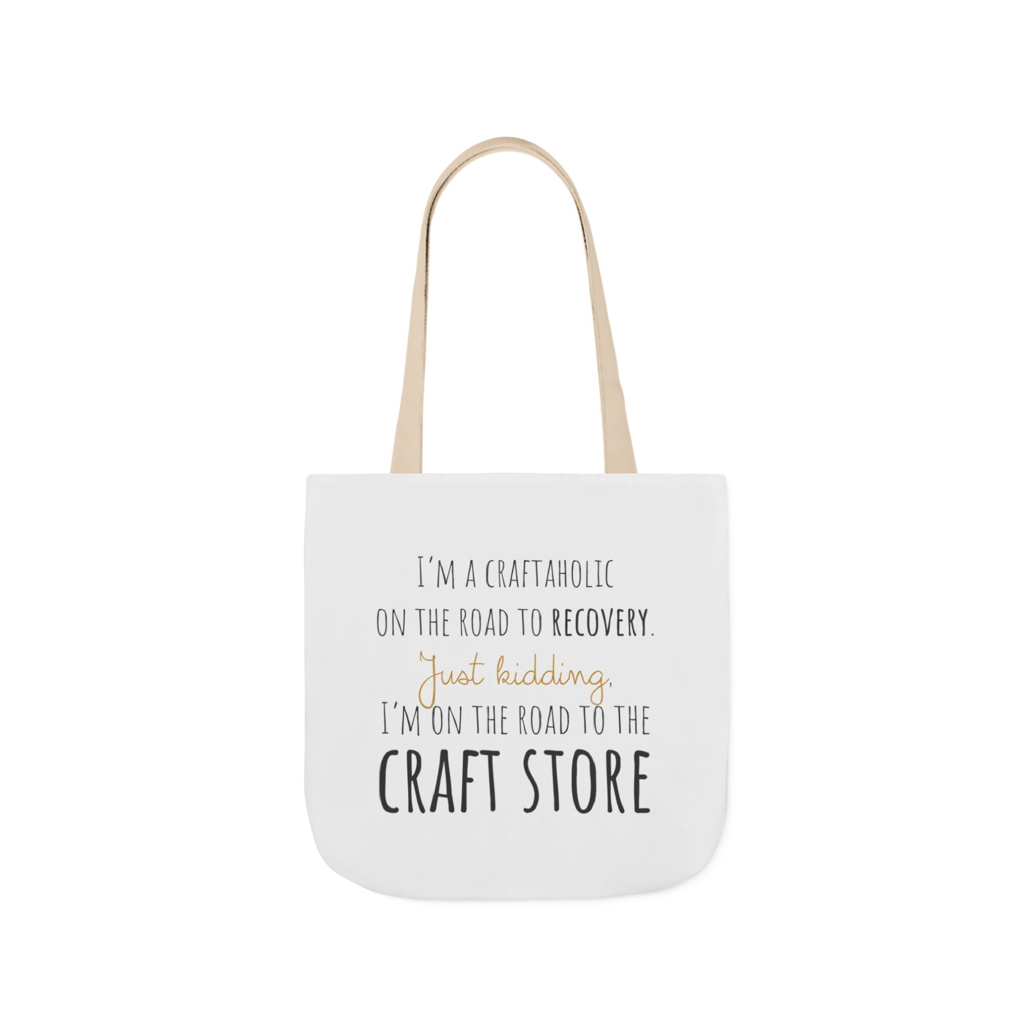 On the Road to the Craft Store Canvas Tote