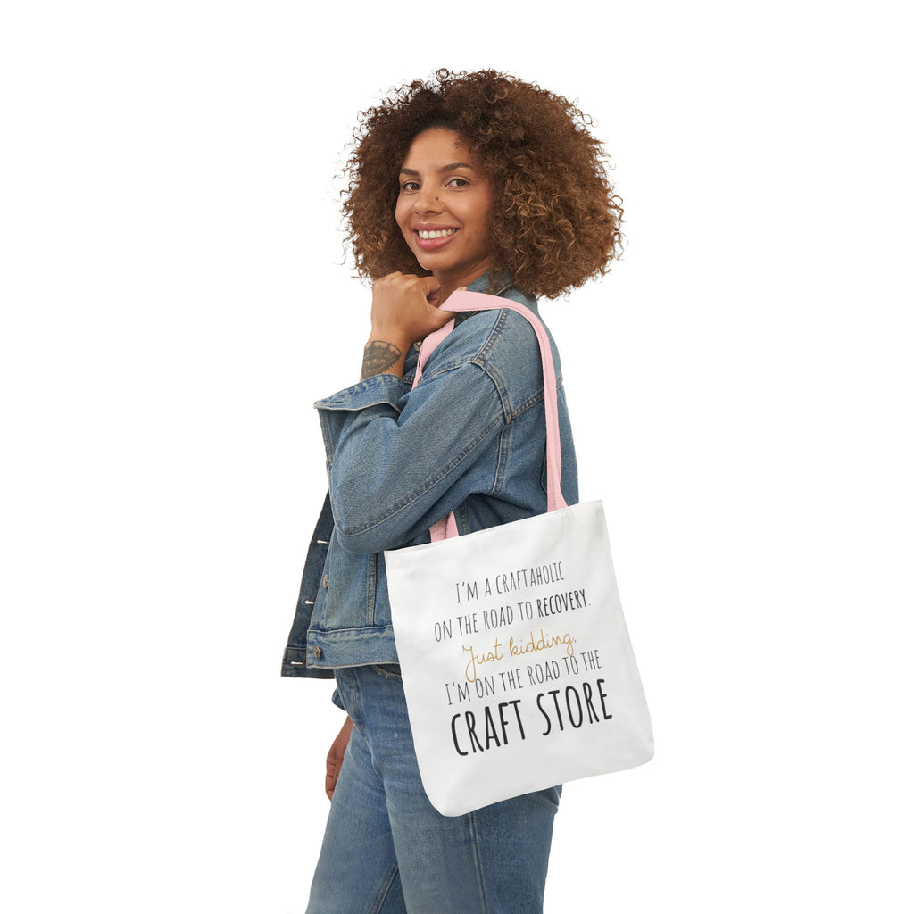 On the Road to the Craft Store Canvas Tote