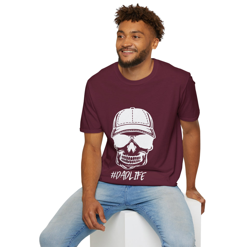 Dad Life Skull Graphic T-Shirt