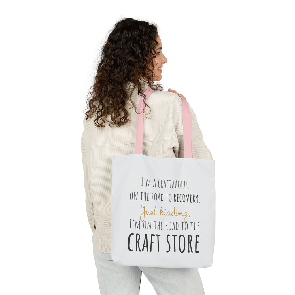 On the Road to the Craft Store Canvas Tote