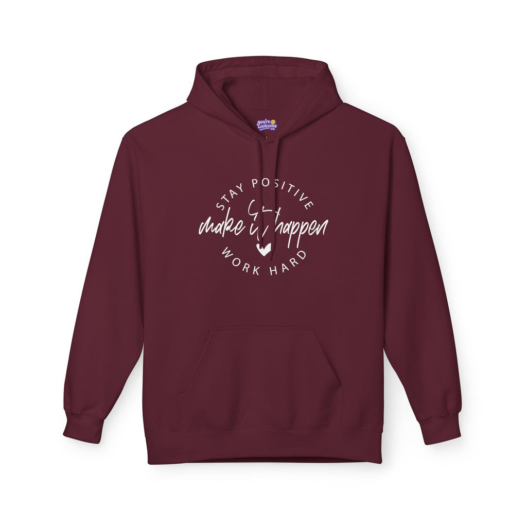Make It Happen Motivational Hoodie