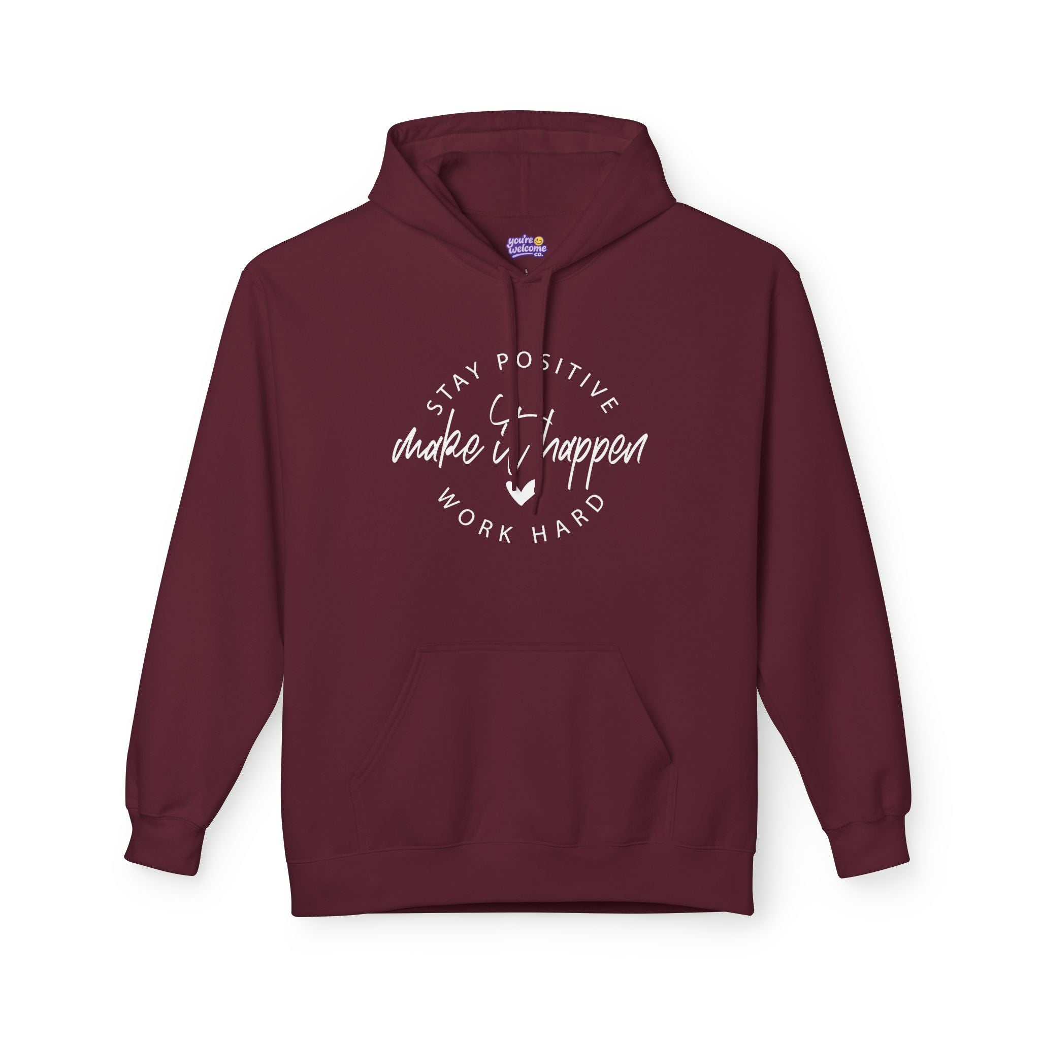Make It Happen Motivational Hoodie
