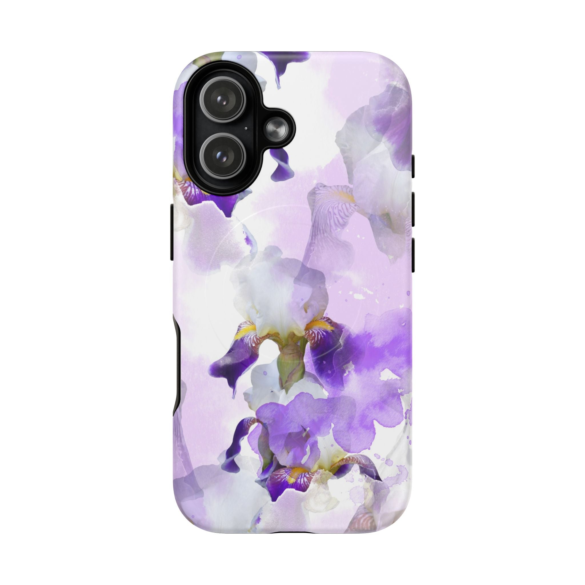 Lavender Watercolour Orchid Magnetic Tough Case