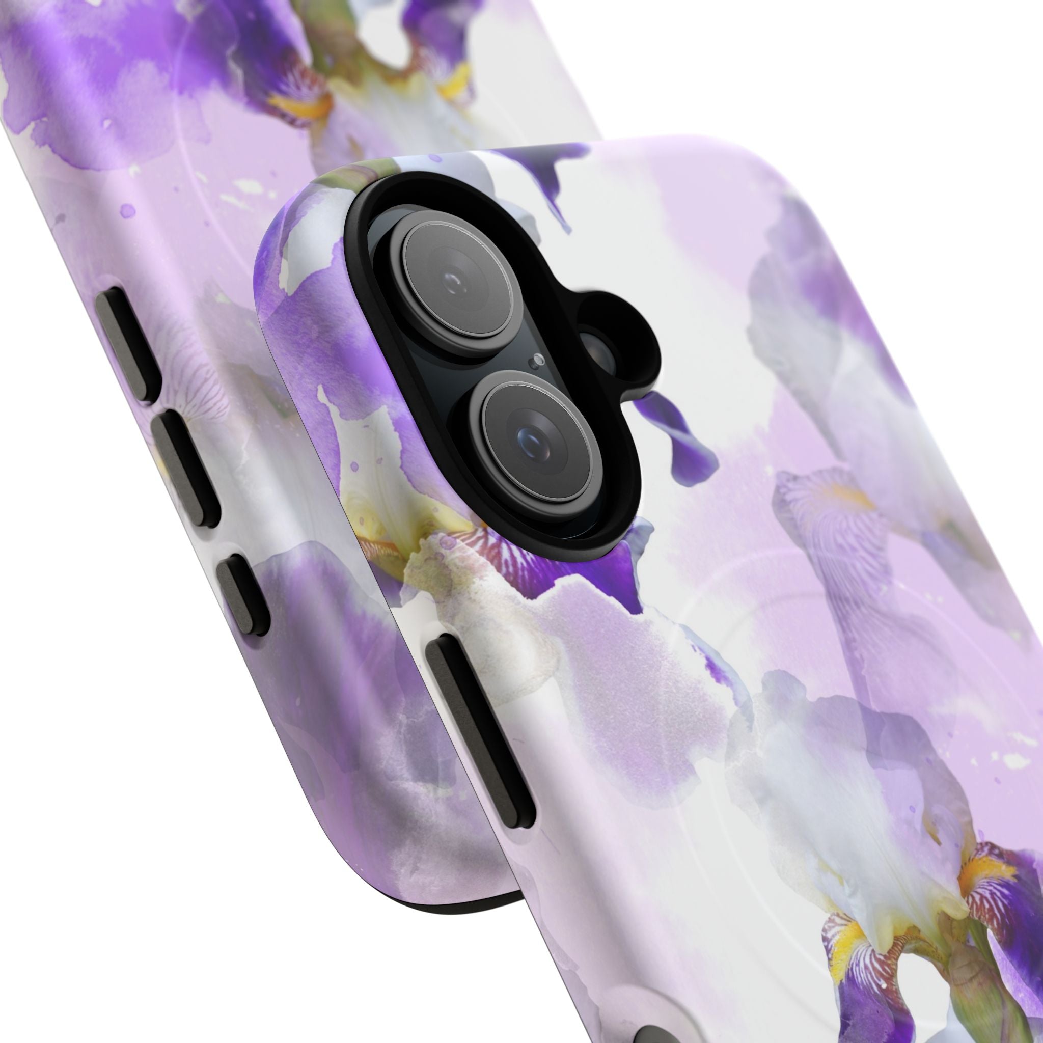 Lavender Watercolour Orchid Magnetic Tough Case