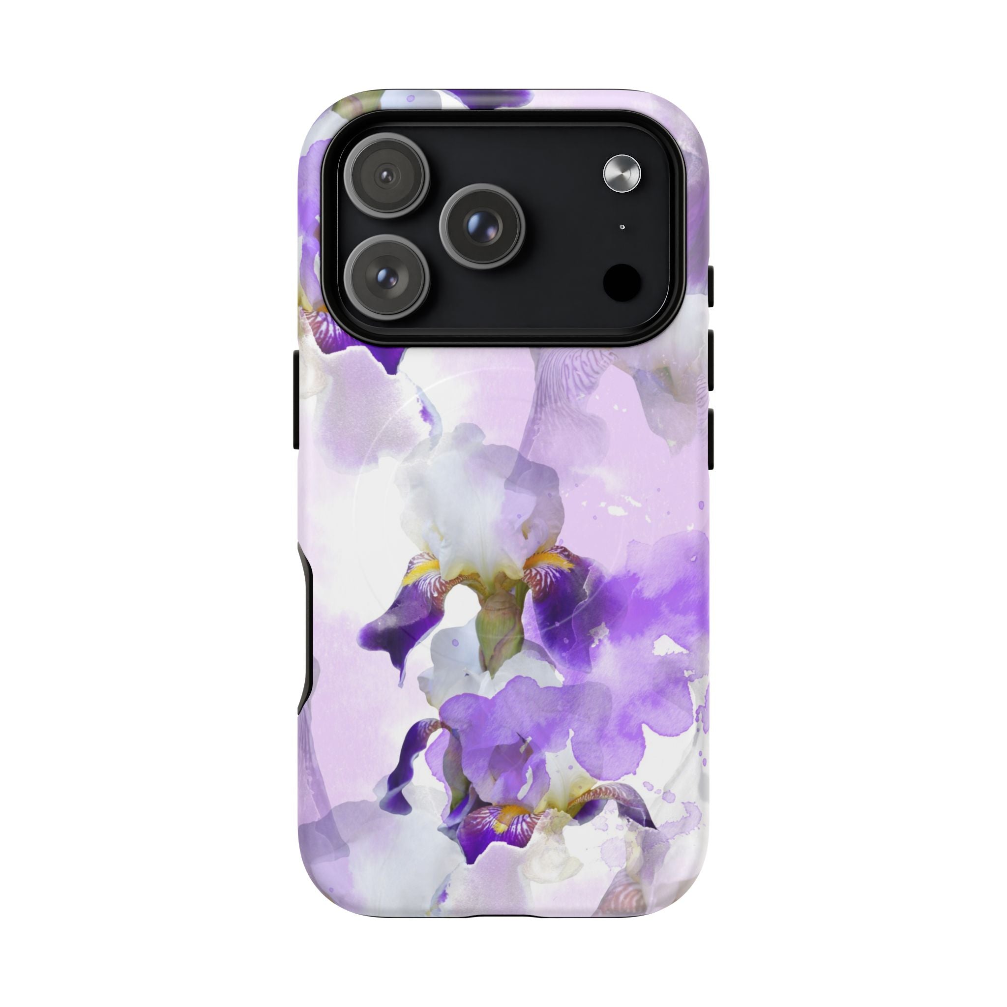 Lavender Watercolour Orchid Magnetic Tough Case