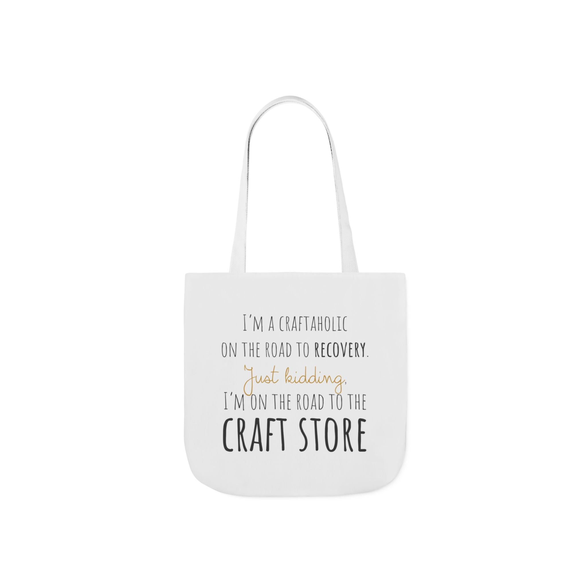 On the Road to the Craft Store Canvas Tote