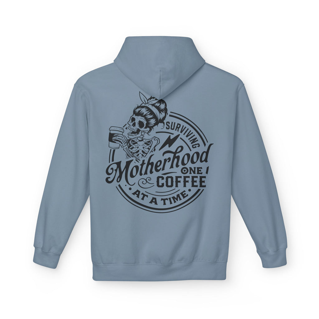 MotherSurviving Motherhood One Coffee at a Time Graphic Hoodie