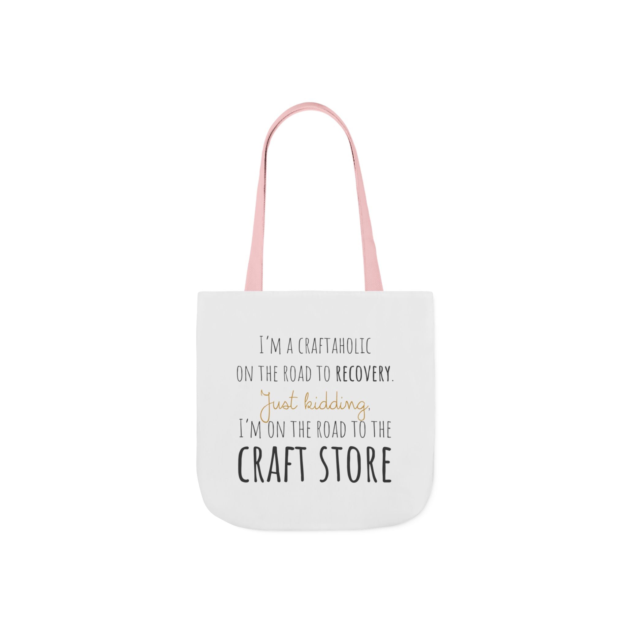 On the Road to the Craft Store Canvas Tote