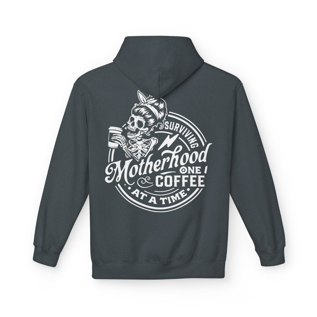 MotherSurviving Motherhood One Coffee at a Time Graphic Hoodie
