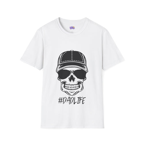 Dad Life Skull Graphic T-Shirt