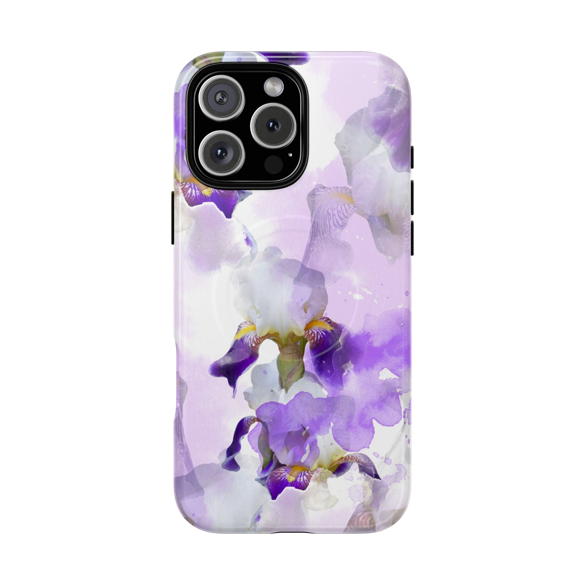 Lavender Watercolour Orchid Magnetic Tough Case