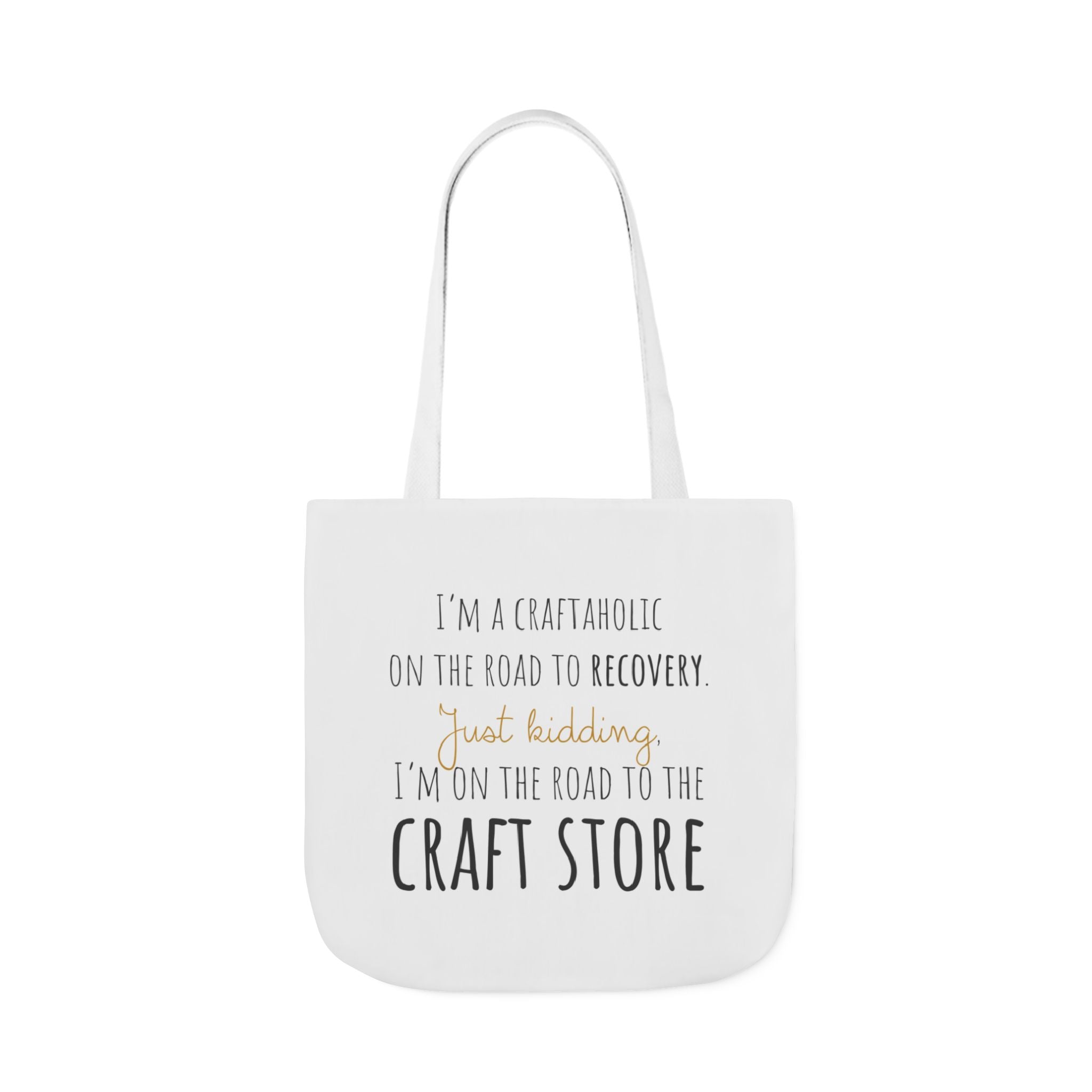 On the Road to the Craft Store Canvas Tote
