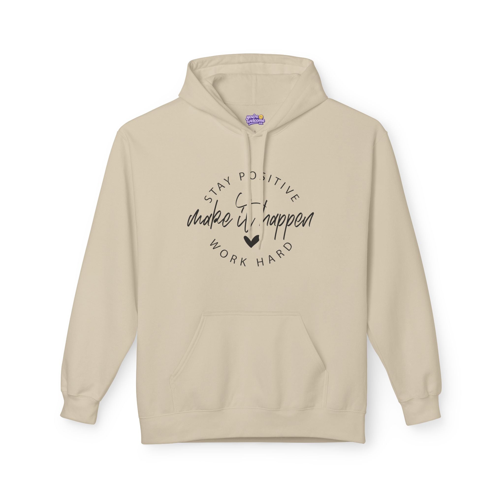 Make It Happen Motivational Hoodie